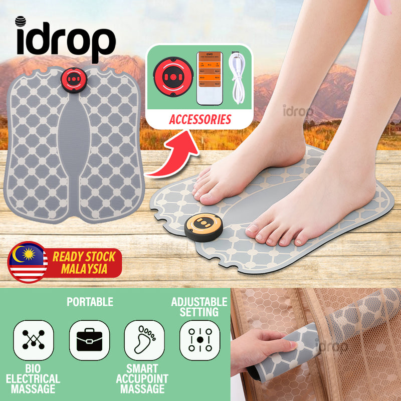 idrop EMS Electrical Muscle Stimulation Bioelectrical Acupoint Portable Smart Foot Massage [ 6 Modes ]