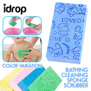 idrop Soft Bathing Cleaning Sponge Brush Scrubber [ 1pc ]