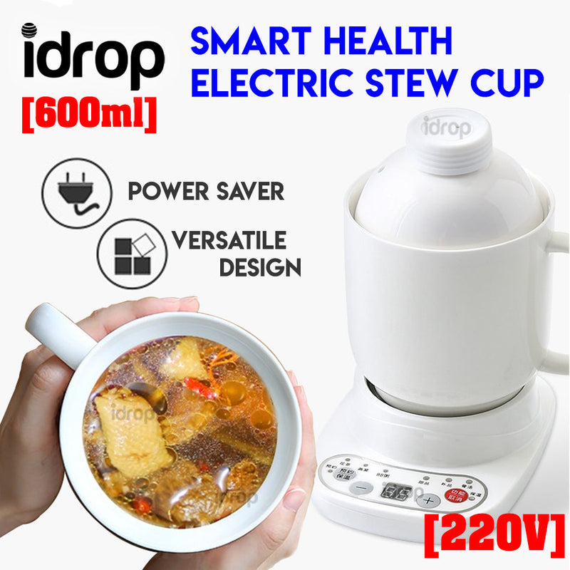 idrop 600ml Smart Health Electric Stew Cup