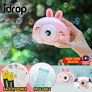 idrop Children's Bubble Blowing Toy Camera [ Cow / Rabbit ]