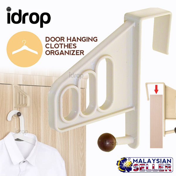 idrop Door Hanging Hook Clothes Organizer [ C-323 ]