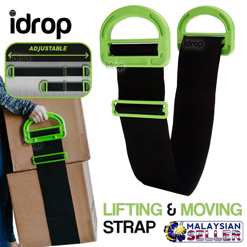 idrop Lifting Belt Strap - Moving Portable Strap