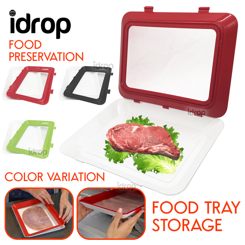idrop Fresh Vacuum Food Keeping Storage Preservation Tray Container