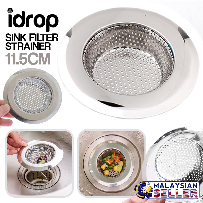 idrop Kitchen Sink Filter Strainer Mesh Cover [ 11.5cm ]