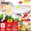 idrop Multifunctional Hand Manual Pull Blender Speed Chopper