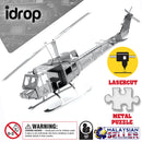 idrop HUEY HELICOPTER [ Nano Puzzle ] - 3D Lasercut Metal Puzzle