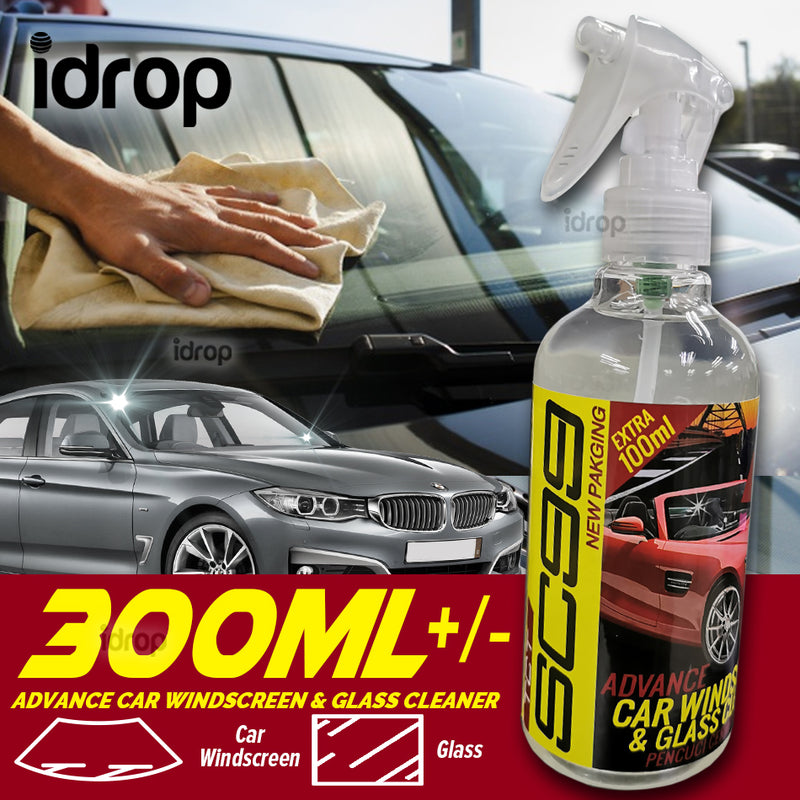 idrop SC99 Advance Car Windscreen & Glass Cleaner  Pencuci Cermin & Gelas Kereta [ 300ml ]