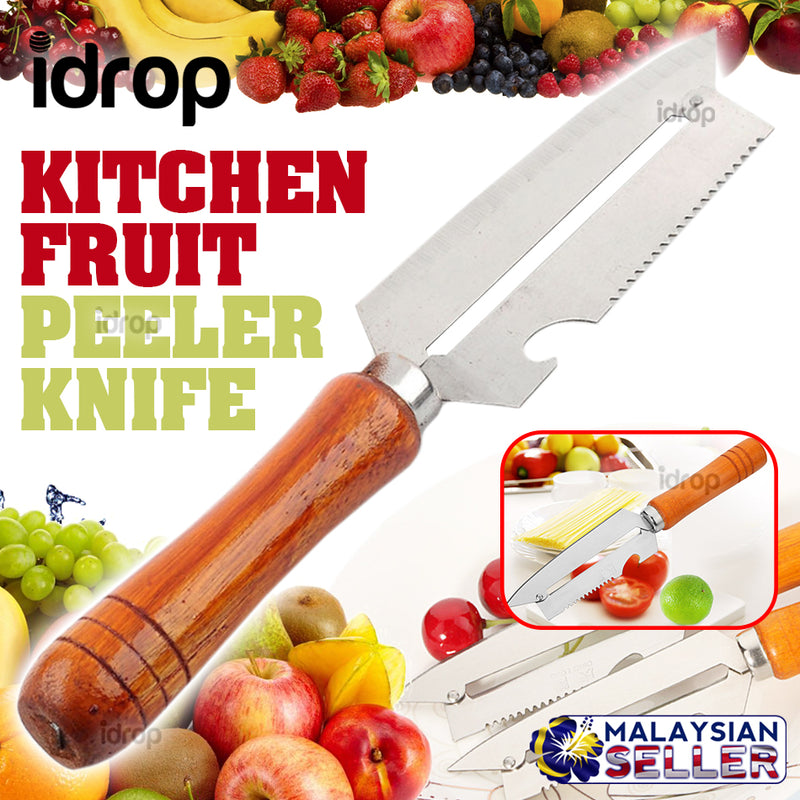 idrop Fruit Peeling Scraping Kitchen Knife [ ZL-017 ]