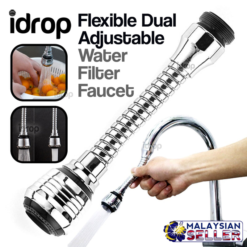 idrop Flexible Dual Adjustable Water Filter Faucet