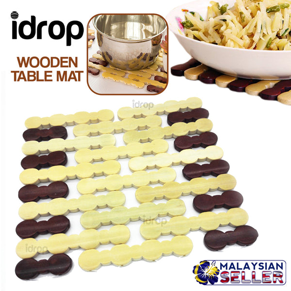 idrop Wooden Table Placemat
