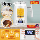idrop [ 600ml ] Multifunction Smart Electric Drinking Health Glass Pot / Cerek Gelas Elektrik / 養生壺玻璃多功能電燉杯家用