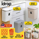 idrop Wall Mounted Hanging Kitchen Household  Waste Bin Trash Can