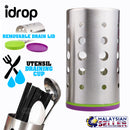 idrop Utensil Draining Cup Removable Drain Filter Lid