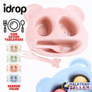 idrop TEDDY TABLEWARE - Kids Eating Plate Set