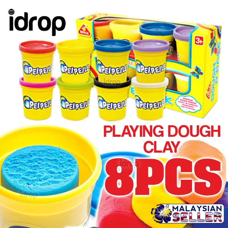 idrop Playing Dough Colorful Clay [ 8pcs ]