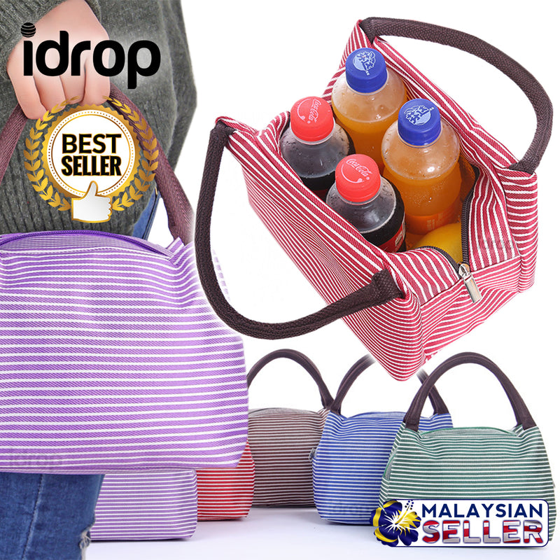 idrop LEISURE BAG Trendy Casual Striped handbag