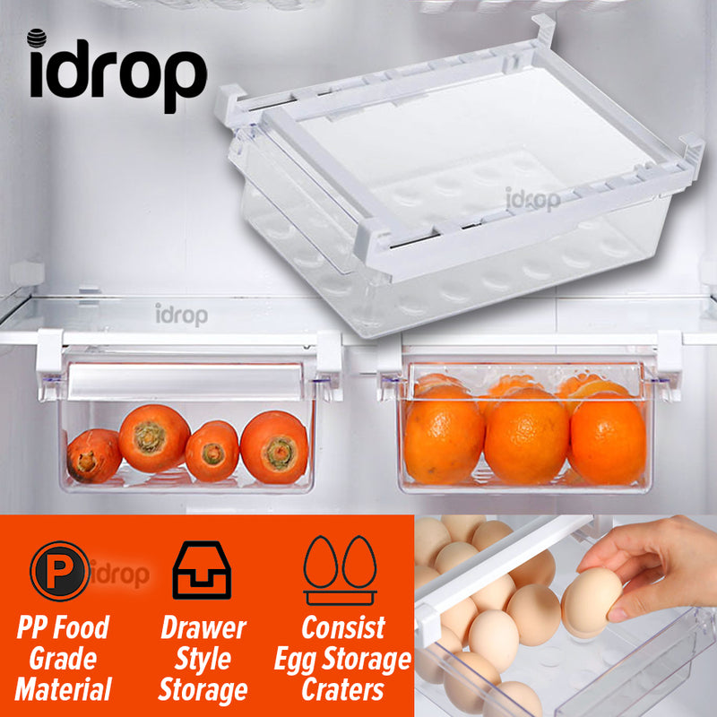 idrop Refrigerator Internal Hanging Drawer Storage Box