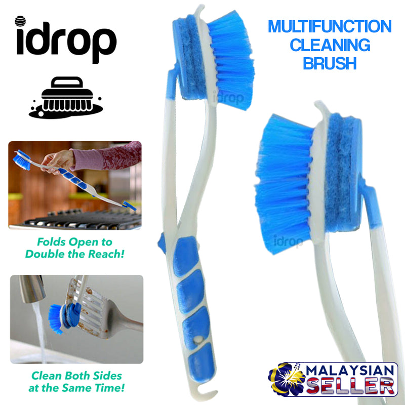 idrop Scrubber Max Dual Multifunction Cleaning Brush