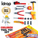 idrop JOINERS TOOL SET - Children Construction Pretend Play Toy