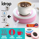 idrop Mini Portable USB Powered Cup Warmer Heater / Pemanas Cawan Mudah Alih USB / 迷你便携式 USB 供电暖杯器加热器