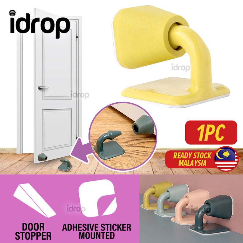 idrop [ 1PC ] Silicone Suction Door Stopper