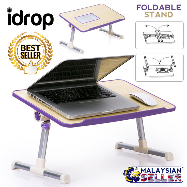 idrop ERGONOMIC LAPTOP DESK - Foldable & Adjustable Mini Table