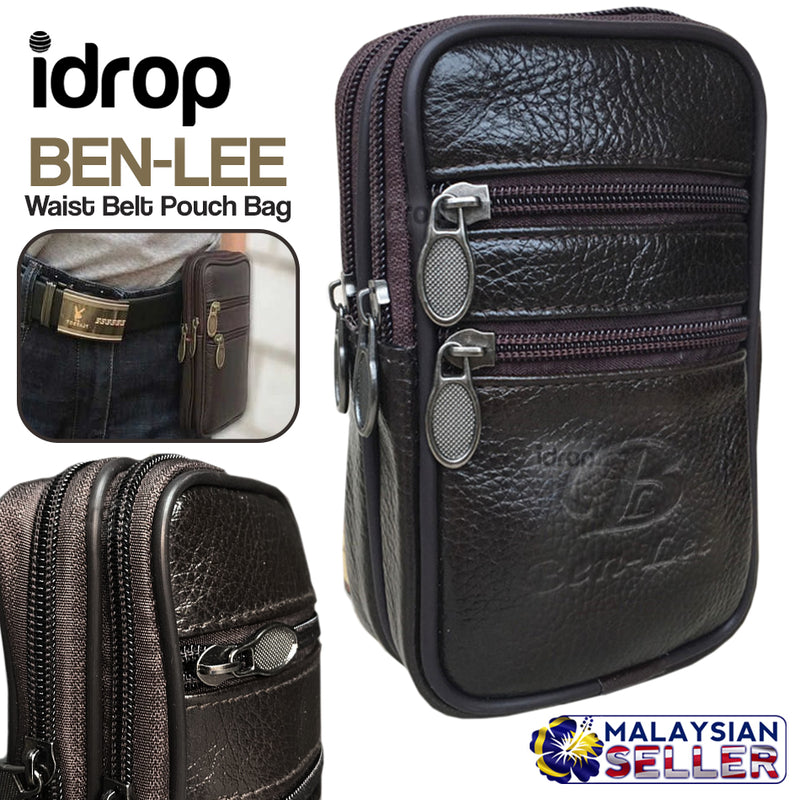 idrop BEN-LEE Waist Belt Pouch Bag