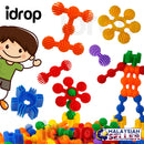 idrop Kids Children Toys - Sunflower Star Interlocking Building Colorful Toy Piece