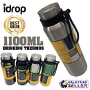 idrop 1100ML - Outdoor Portable Drinking Thermos