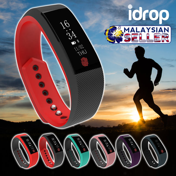idrop W808S Smart Sports Bracelet Bluetooth Waterproof Sleep Heart Rate Monitor Smart Watch Wristband Bracelet Tracker Sport For Android iOS phone