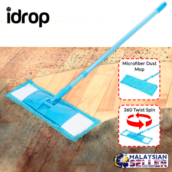 idrop 360 Twist Dual Function Microfiber Dust Mop
