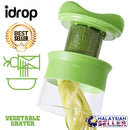 idrop SPIRAL CUTTER - Handheld Vegetable Slicer Grater