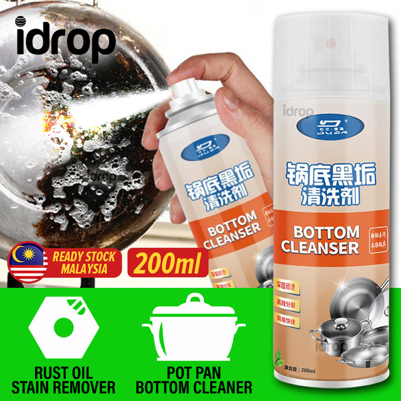 idrop [ 200ml ] Bottom Cleanser Pots & Pans Cleaner Spray