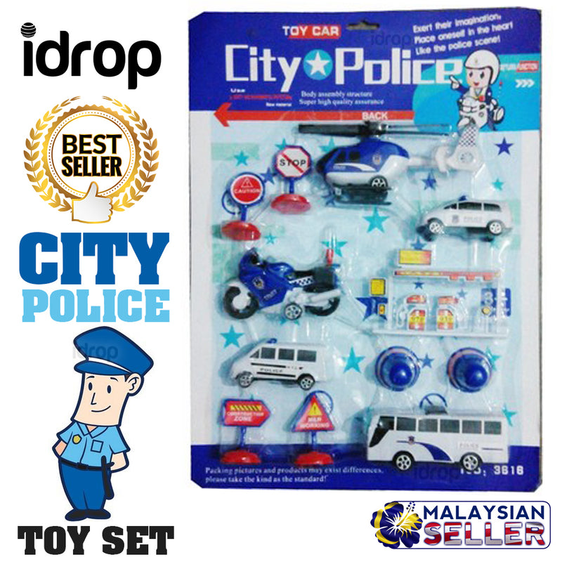 Ultimate All-in-One Kids Police Role Play Toy Kit - Algeria
