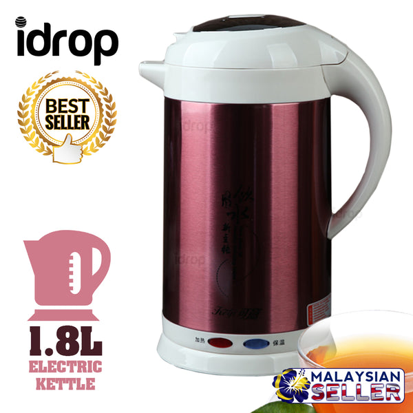 idrop 1.8L Electric Kettle Water Heater