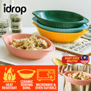 idrop Ceramic Oval Baking Plateware Kitchen Food Serving Plate