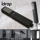 idrop 3 IN 1 Double Sided handheld Bathroom Shower Head