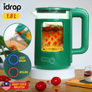 idrop [ 1.8L ] Electric Glass Kettle 1500W / Cerek Air Kaca Elektrik / [ 1.8L ] 玻璃电热水壶1500W
