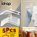 idrop 5pcs Storage Organising Household Clothing Hanger