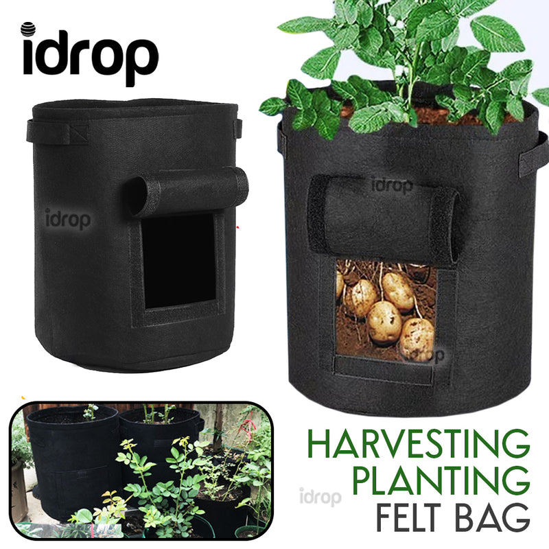 idrop Harvesting Non Woven Agriculture Planting Felt Bag [ Small / Medium / Big ]