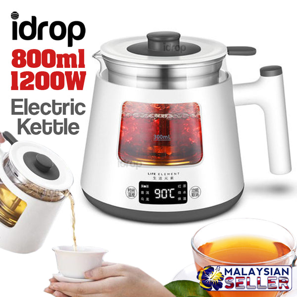 idrop 800ml LIFE ELEMENT 1200W Electric Kettle [ I19 ]