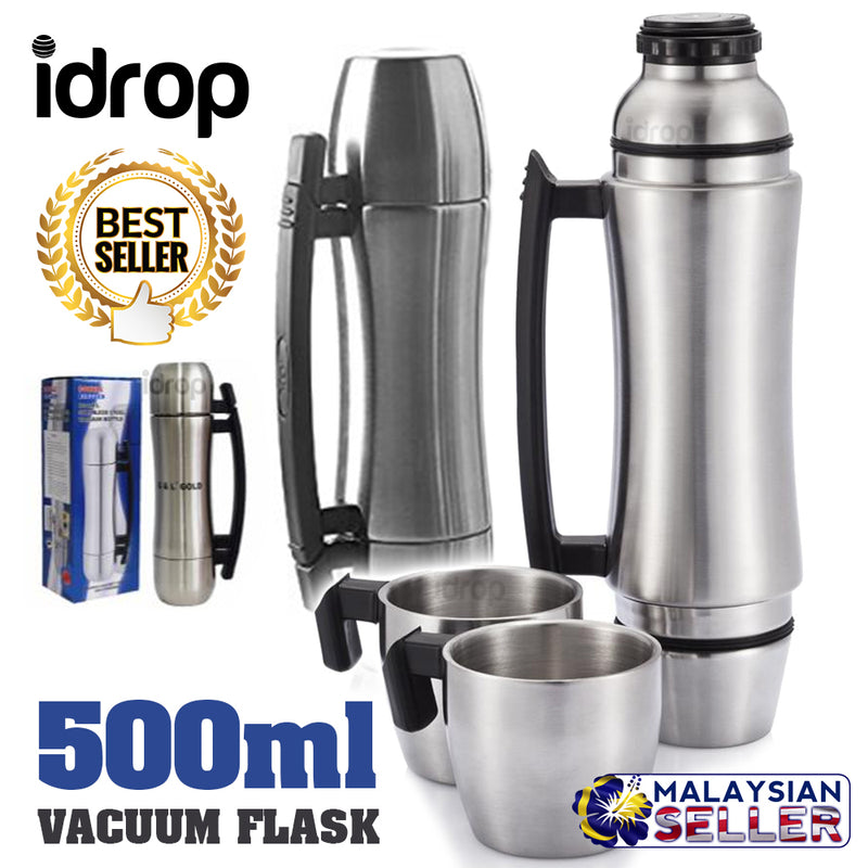 idrop 500ml DOUBLE SUPPER Vacuum Flask