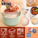 idrop Lunch Box Compact Portable Food Container with Spoon
