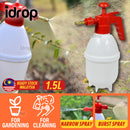 idrop 1.5L Handheld Gardening Bottle Spray Pressure Hand Pump