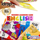 idrop ENGLISH LEARNING - Educational Letter Education Card