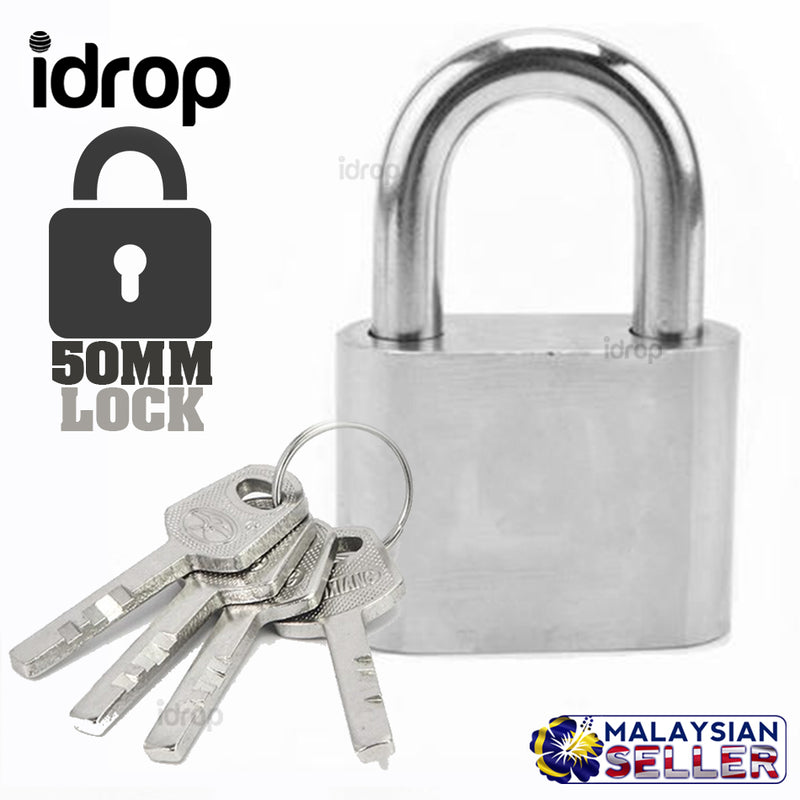 idrop 50mm Smiliar Circle Lock Padlock