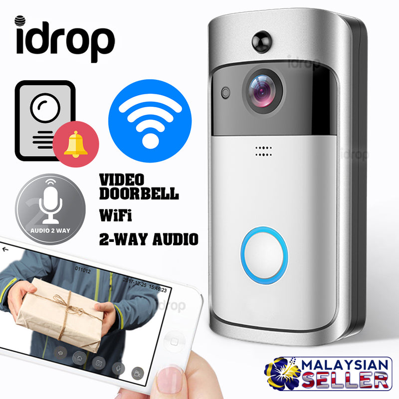 idrop VIDEO DOORBELL V5 - Wifi  HD Video  Two-way Audio