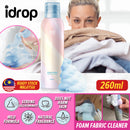 idrop [ 260ml ] Mousse Laundry Fabric Detergent Stain Removing Decontamination Cleaner Cleaning Spray / Pencuci Kotoran Kain Baju / 260ML衣服去净剂