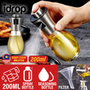 idrop 200ML Kitchen Seasoning Spray Glass Oil Bottle
