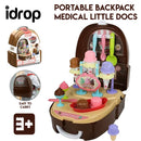 Idrop Portable Backpack Pretend Game Ice Cream Toys